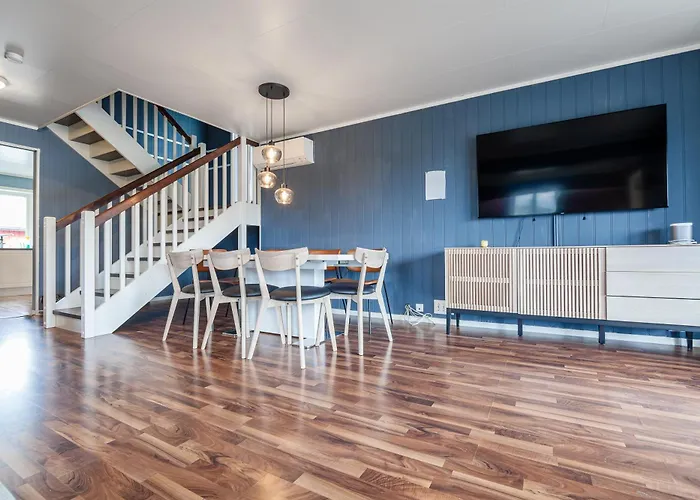 Seahouse With Panoramic Sea View * Ballstad